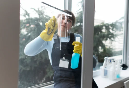 Nettoyage de vitres intérieures et extérieures à Lostanges